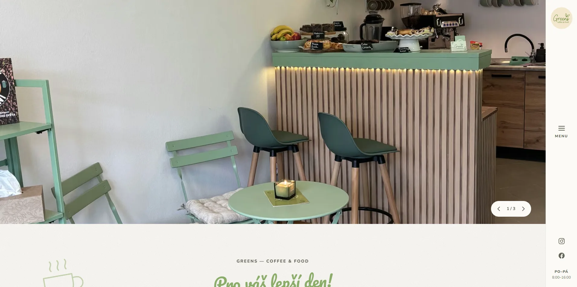 Greens – coffee & food